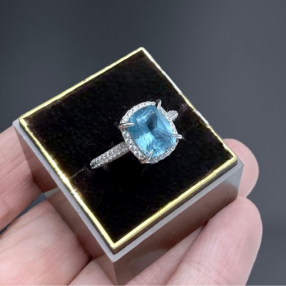 🌺Lafonn Blue Topaz Ring - Picture 1 of 15